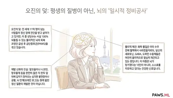10억 개의 진단: 우울증인가, 숨겨진 금단 증상인가? (PAWS, 급성 후 금단증후군, 금단증후군) | PAWS ML AI System
