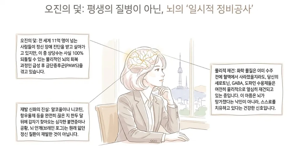 10억 개의 진단: 우울증인가, 숨겨진 금단 증상인가? (PAWS, 급성 후 금단증후군, 금단증후군) - PAWS ML AI System