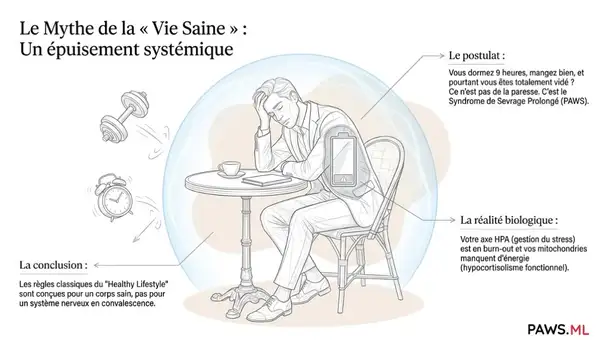 Le mythe de la "vie saine" : Pourquoi le sport et les multivitamines échouent face au syndrome de sevrage (et comment l'ia le résout) | PAWS ML AI System