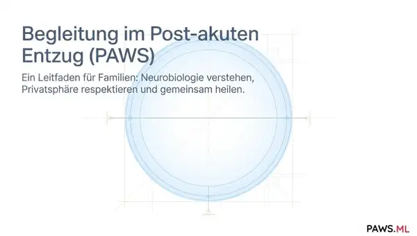Einen angehörigen im post-akuten entzug begleiten | familien-leitfaden PAWS.ML | PAWS ML AI System