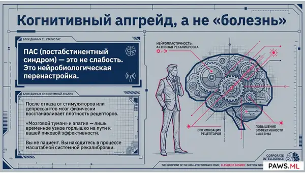 Нейро-оптимизация и биохакинг для лидеров и бизнеса | PAWS.ML | PAWS ML AI System