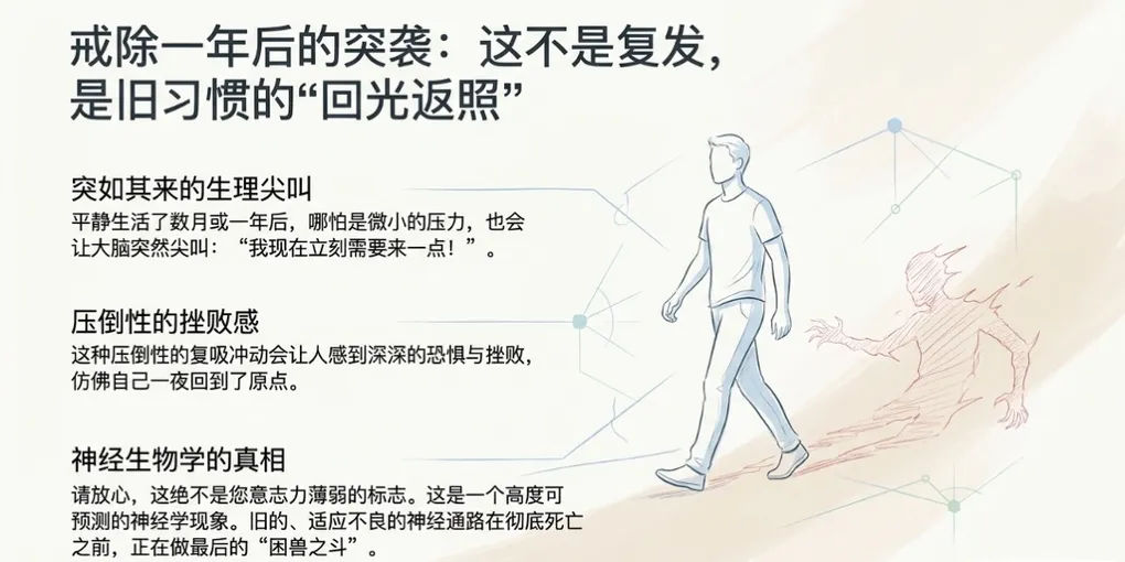 戒除一年后突然的复吸冲动:什么是“消退爆发”?AI如何帮你“冲动冲浪” - PAWS ML AI System