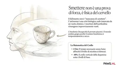 Biohacking dell'astinenza da nicotina: Come ripristinare la dopamina e smettere con l'AI | PAWS ML AI System