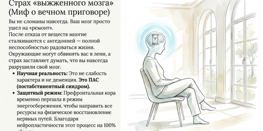 Необратимо ли поврежден мозг? Как восстановить дофаминовые рецепторы после зависимости - PAWS ML AI System
