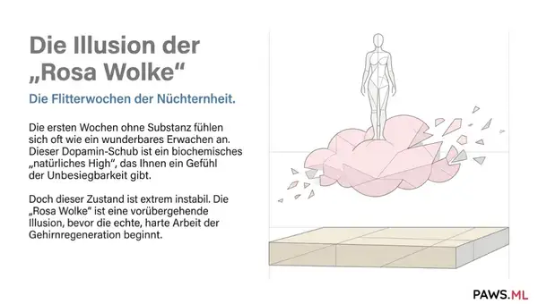 Rosa-wolke-syndrom & depression nach 1 monat nüchtern: PAWS | PAWS ML AI System