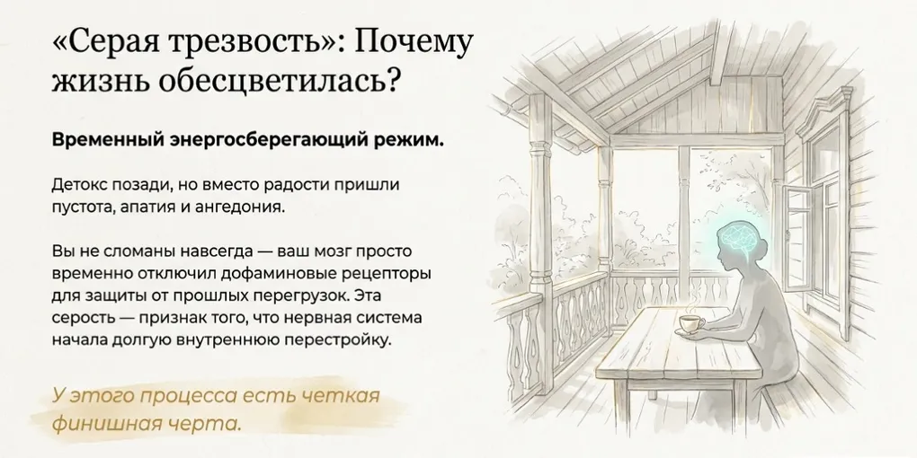Постабстинентный синдром (ПАС) и «серая трезвость»: Когда закончится этот ад? - PAWS ML AI System