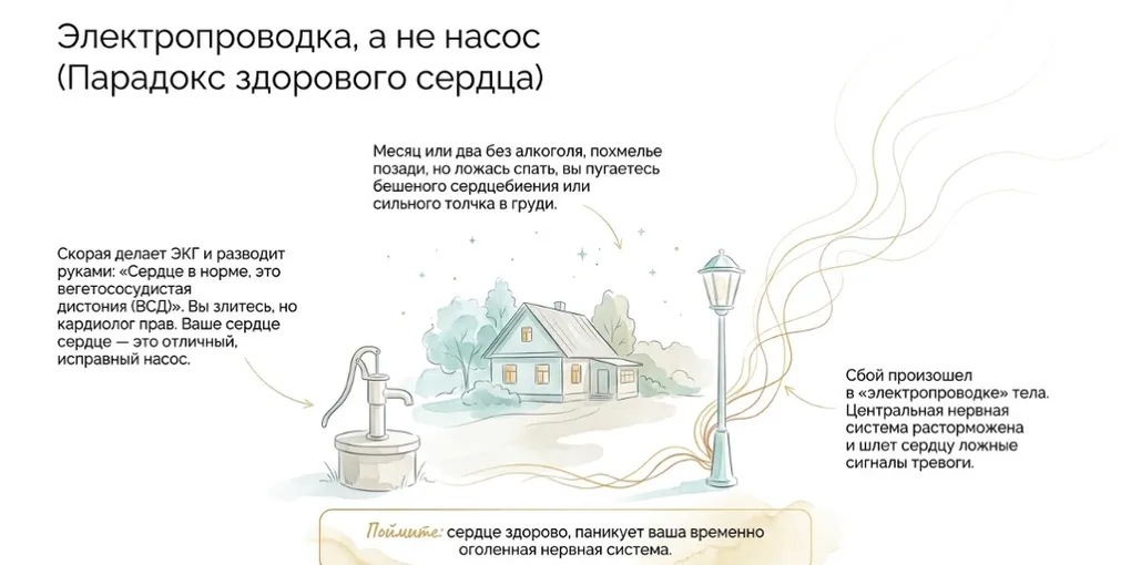 Тахикардия и экстрасистолы после отказа от алкоголя: Почему колотится сердце - PAWS ML AI System