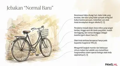 Mengapa Anda mungkin merasa 'normal' saat minum—sampai saat Anda mencoba berhenti | PAWS ML AI System