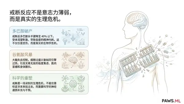 科学戒烟：如何缓解戒断反应？多巴胺恢复、营养补充剂与AI辅助 | PAWS ML AI System