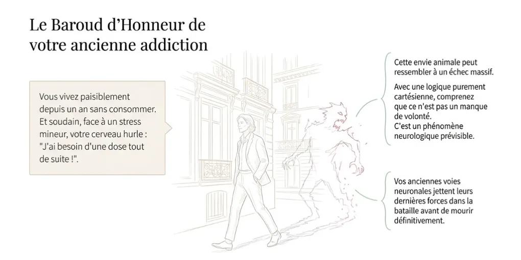 Craving soudain après un an : La « bouffée d'extinction » et comment l'ia aide à surfer sur l'envie - PAWS ML AI System