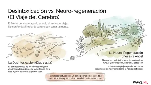 Síntomas de abstinencia prolongada: Cuánto duran y fases | PAWS ML AI System
