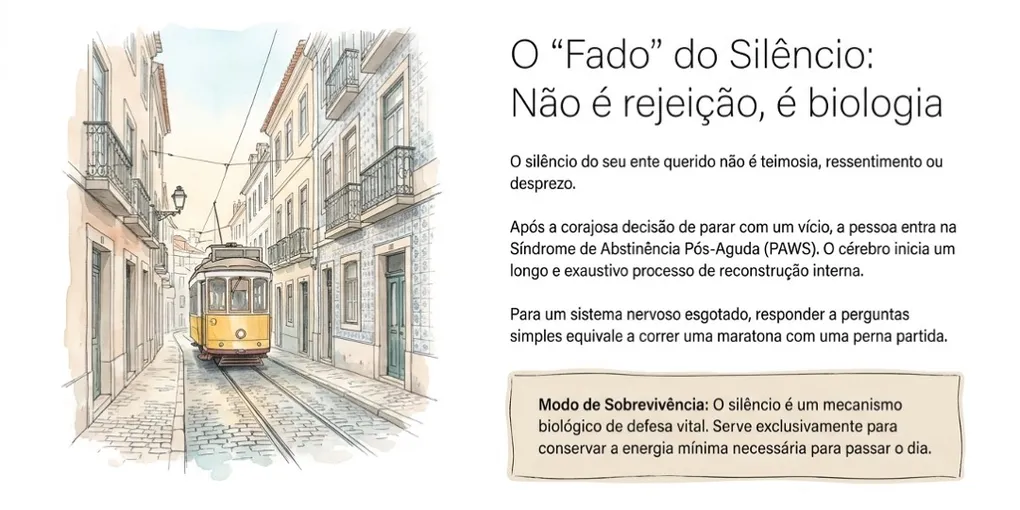 A parede de silêncio: por que as pessoas se afastam após parar com vício - PAWS ML AI System