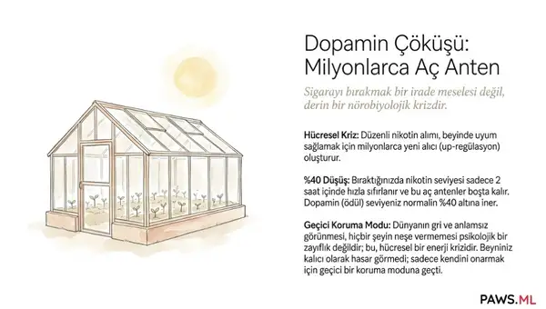 Nikotin yoksunluğunu biohacklemek: Dopamin nasıl onarılır ve AI ile nasıl bırakılır | PAWS ML AI System
