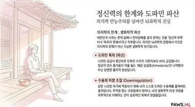 도파민 고갈 생체 해킹: 니코틴과 전자담배 금단 증상 | PAWS ML AI System
