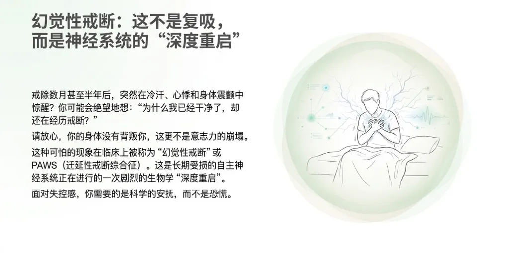 幻觉性戒断与 PAWS 的“波浪式”反扑:AI 如何在戒断数月后帮你安抚迷走神经 - PAWS ML AI System