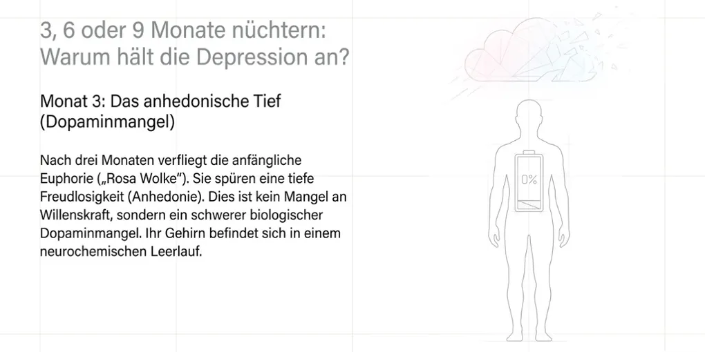 3, 6 oder 9 monate nüchtern: Warum hält die depression an? - PAWS ML AI System