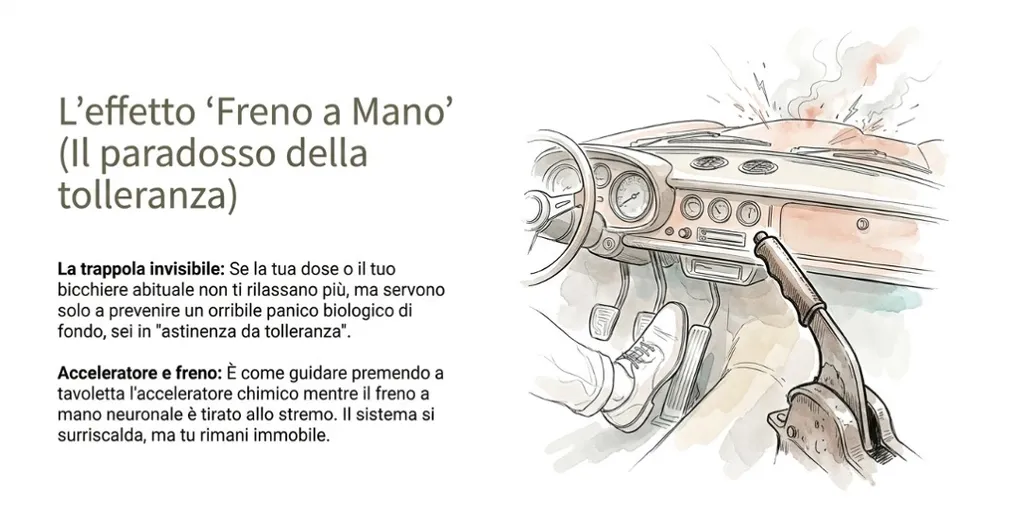 Astinenza prima di smettere: Tolleranza, PAWS e recupero cerebrale - PAWS ML AI System