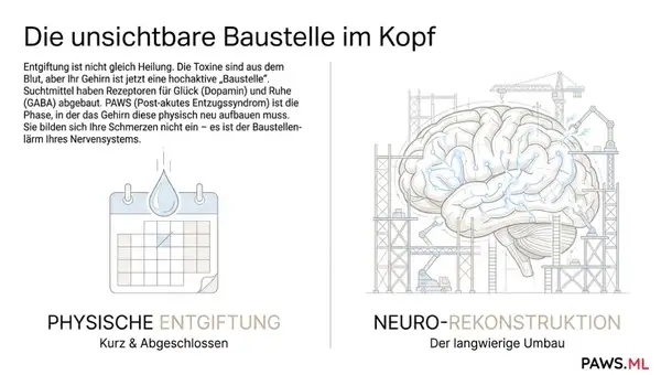 PAWS symptome: Was nach der entgiftung bleibt (liste & dauer) | PAWS ML AI System