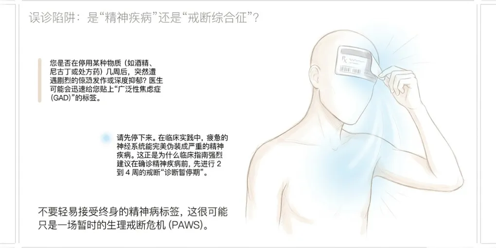 AI 专家会诊：多智能体 AI 如何精准区分“戒断综合征 (PAWS)”与“临床抑郁/焦虑症” - PAWS ML AI System