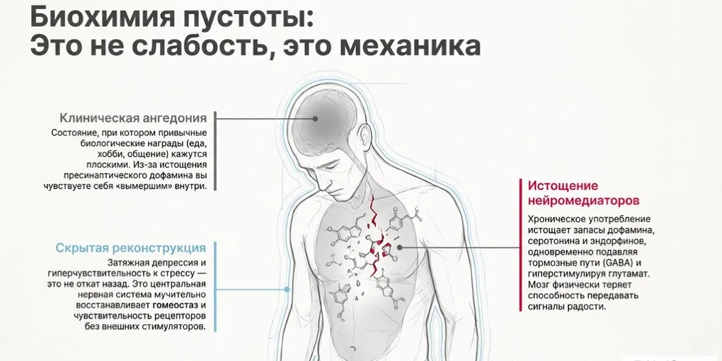 Депрессия после отказа от алкоголя и наркотиков: Сколько длится ПАС - PAWS ML AI System