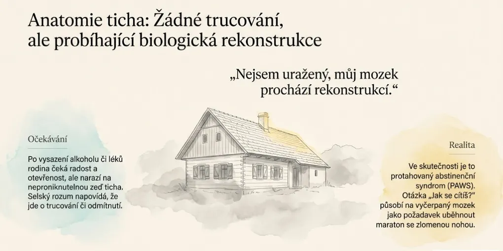 Zed ticha: proc se lide po vysazeni zavislosti uzaviraji do sebe - PAWS ML AI System