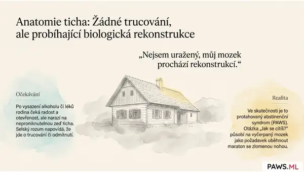 Zed ticha: proc se lide po vysazeni zavislosti uzaviraji do sebe | PAWS ML AI System