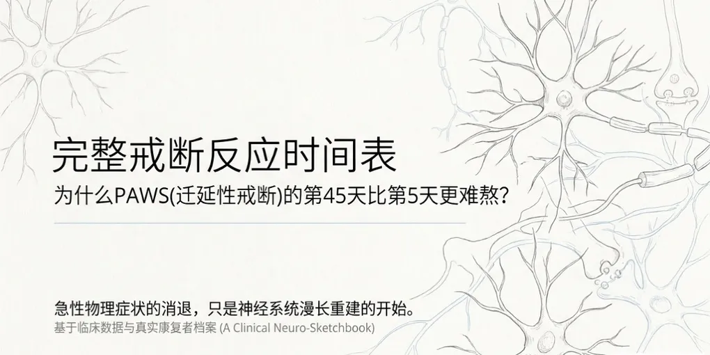 完整戒断反应时间表:为什么PAWS(迁延性戒断)的第45天比第5天更难熬? - PAWS ML AI System