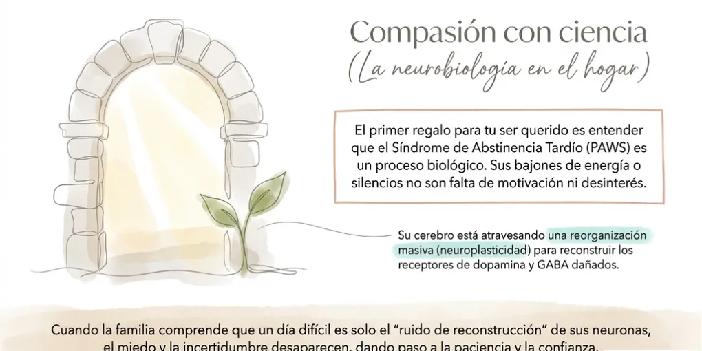 Apoyo a un ser querido en abstinencia prolongada | guía familiar PAWS.ML - PAWS ML AI System