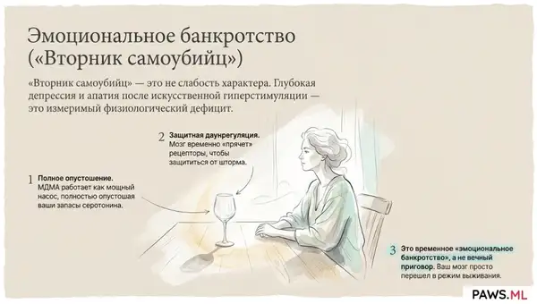 Серотониновая яма: Как восстановить серотонин и мозг | PAWS ML AI System