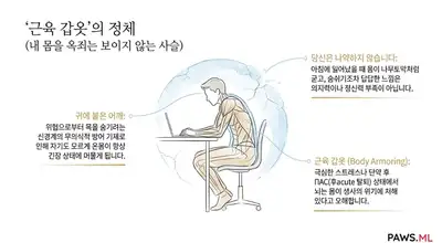 '나무토막'이 된 몸: 왜 '근육 갑옷'을 느끼며, 신경계가 어떻게 당신을 인질로 잡고 있는가 | PAWS ML AI System