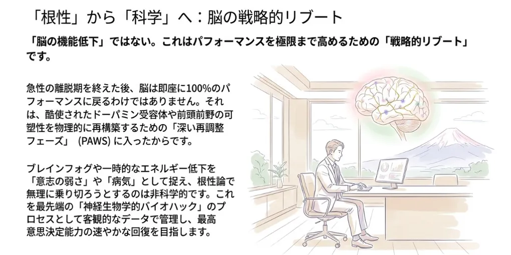 エグゼクティブ向け神経最適化とバイオハック回復 | PAWS.ML - PAWS ML AI System