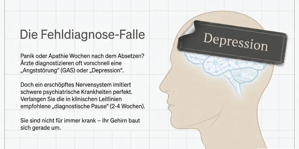 Ki-zweitmeinung: Wie ein multi-agenten-konsilium das entzugssyndrom (PAWS) von einer klinischen depression unterscheidet - PAWS ML AI System