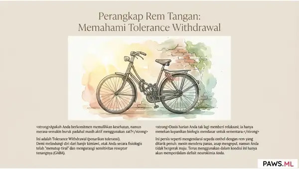 Penarikan sebelum berhenti: Toleransi, PAWS & pemulihan otak | PAWS ML AI System
