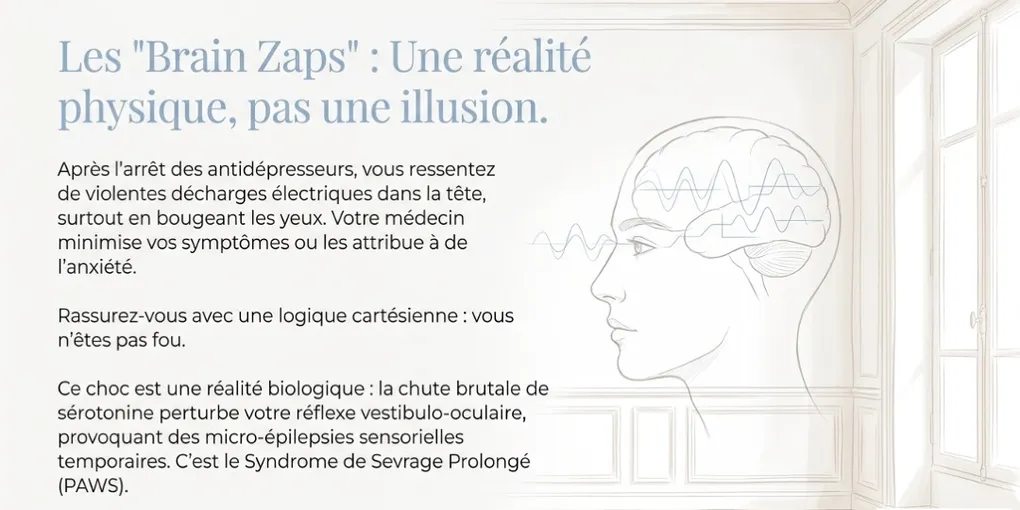 Sevrage ignoré par les médecins: Décharges Électriques & PAWS - PAWS ML AI System