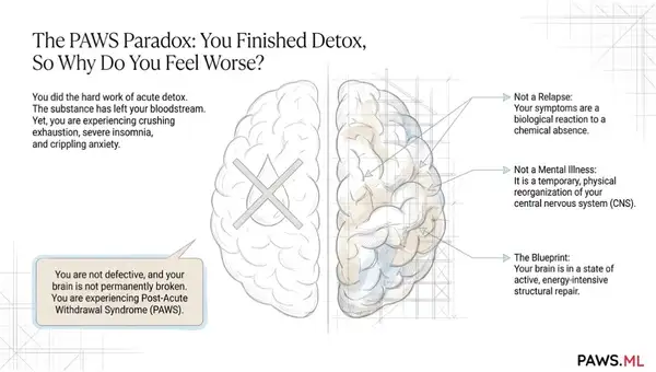 PAWS recovery: Symptoms, timeline & how to heal the brain | PAWS ML AI System