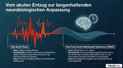Postakutes entzugssyndrom (PAWS): Definition, geschichte und wissenschaftlicher status | PAWS ML AI System