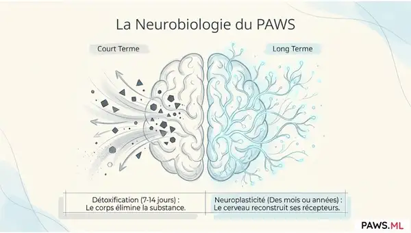 Syndrome de sevrage prolongé (PAWS) : Symptômes et guérison | PAWS ML AI System