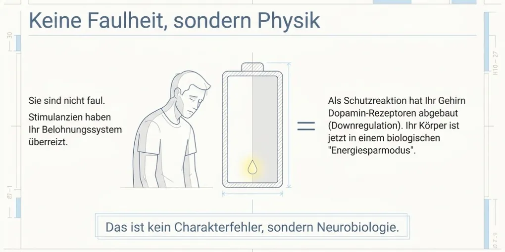 Keine energie 1 monat nach kokain oder speed? Dopaminmangel - PAWS ML AI System