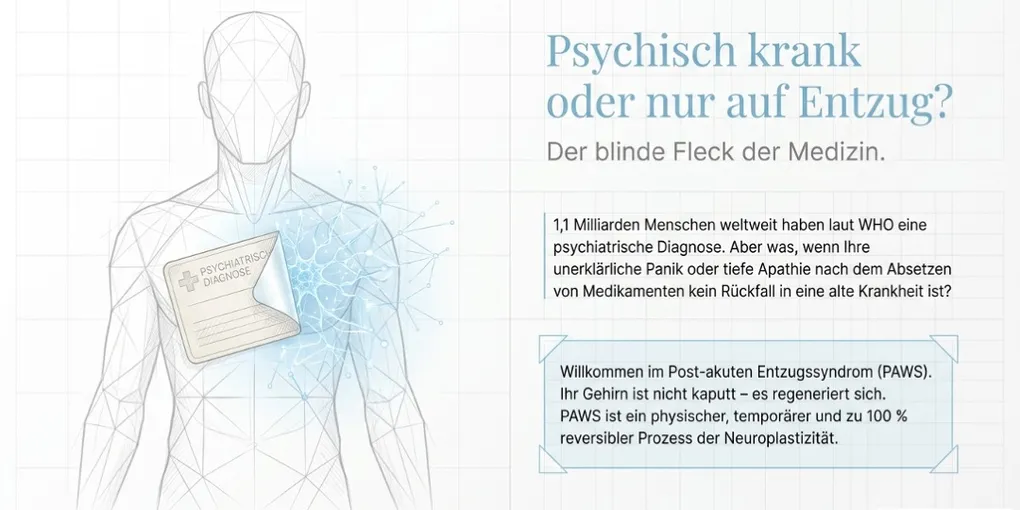 1 milliarde diagnosen: Depression oder versteckter entzug? (PAWS) - PAWS ML AI System