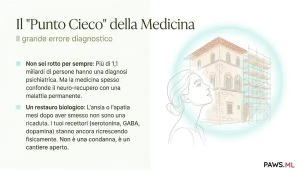 1 miliardo di diagnosi: È depressione o astinenza nascosta? (PAWS) | PAWS ML AI System