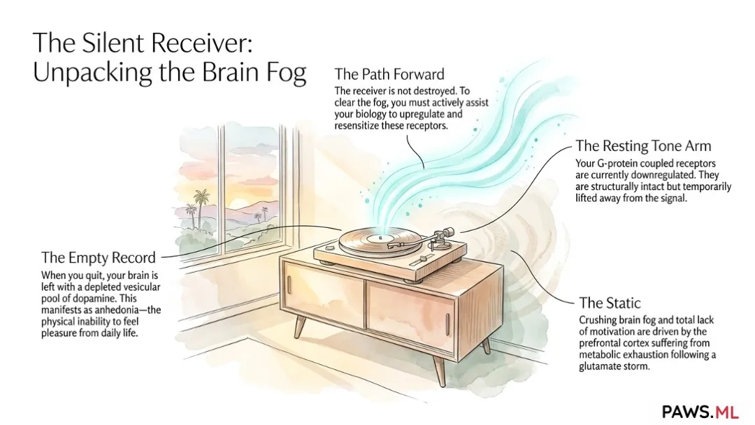 Did i permanently damage my brain? How to upregulate dopamine receptors after quitting | PAWS.ML