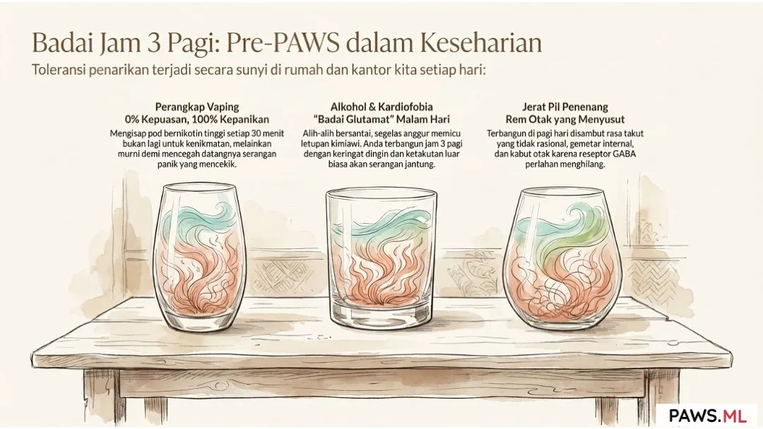 Penarikan sebelum berhenti: Toleransi, PAWS & pemulihan otak | PAWS.ML