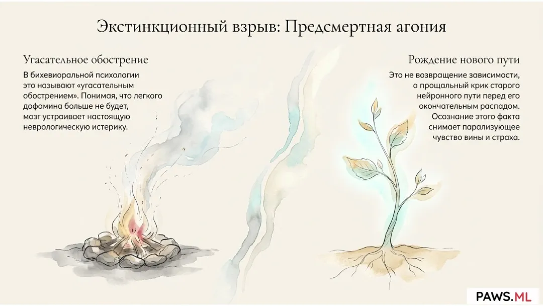 Внезапная тяга спустя год | PAWS.ML