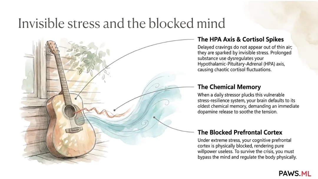 Sudden cravings after a year: The extinction burst and how AI helps you urge surf | PAWS.ML
