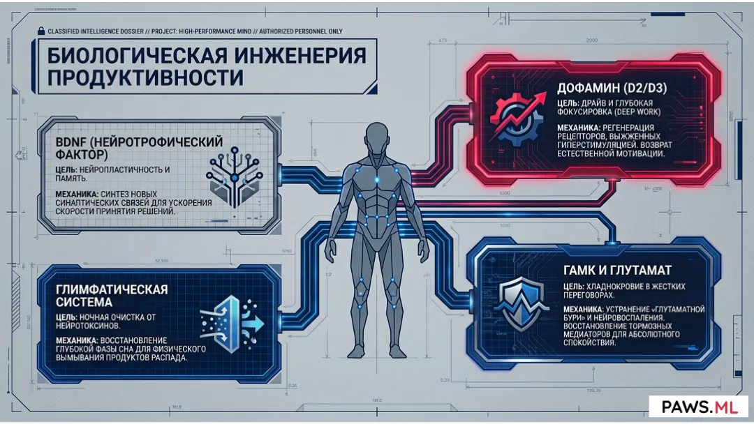 Нейро-Оптимизация и Биохакинг для Лидеров и Бизнеса | PAWS.ML