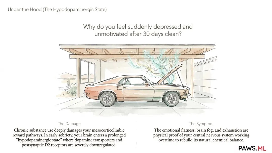 Pink cloud crash: Sudden depression after 1 month sober | PAWS.ML