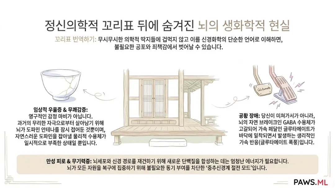 10억 개의 진단: 우울증인가, 숨겨진 금단 증상인가? (PAWS, 급성 후 금단증후군, 금단증후군) | PAWS.ML