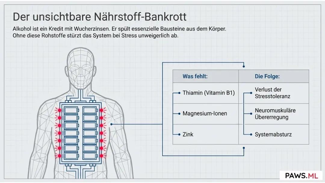 Warum man sich mit Alkohol „normal“ fühlt – und beim Aufhören zusammenbricht | PAWS.ML