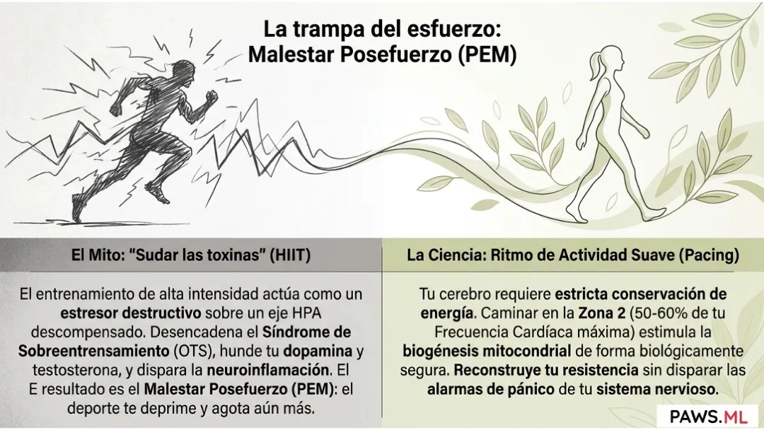 El mito de la "vida sana": Por qué el deporte y los multivitamínicos fallan ante la fatiga del síndrome de abstinencia (y cómo la IA lo soluciona) | PAWS.ML