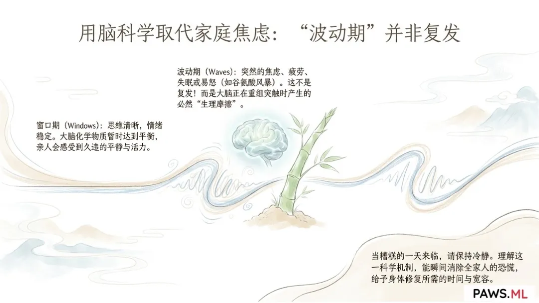 陪伴亲人度过迁延性戒断期:家庭科学指南 | PAWS.ML
